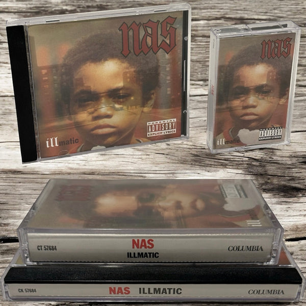•NAS - ILLMATIC• ~1994 OG PRESSINGS~ (CD & CASSETTE TAPE)