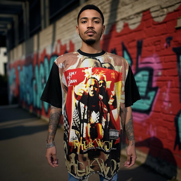 •ONLY BUILT 4 CUBAN LINKS…• Luxury big print tees (Cotton Blends) (UP TO 5XL)