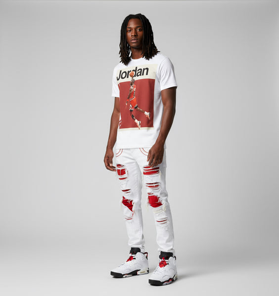 *Michael Jordan* ~Hang Time T-Shirt~ •Front Sublimated / Back embroidered•