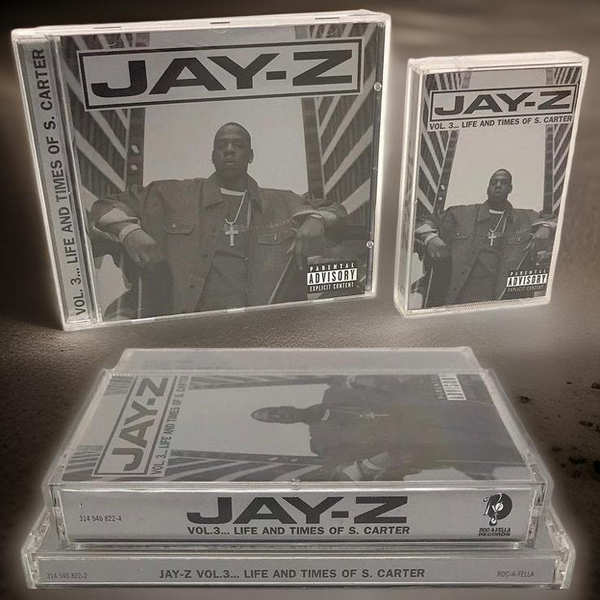•JAY-Z - VOL 3… LIFE AND TIMES OF S. CARTER• (1999) (CASSETTE & CD AVAILABLE) (ORIGINAL PRESSINGS)