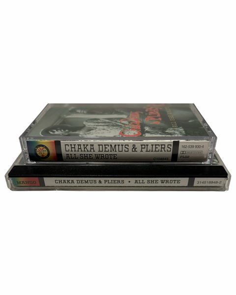•CHAKA DEMUS & PLIERS - ALL SHE WROTE• ~1993 OG PRESSING~ (CD & CASSETTE TAPE)