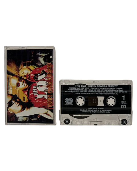 •THE LOX - MONEY, POWER & RESPECT• ~1998 OG PRESSINGS~ (CASSETTE TAPE)
