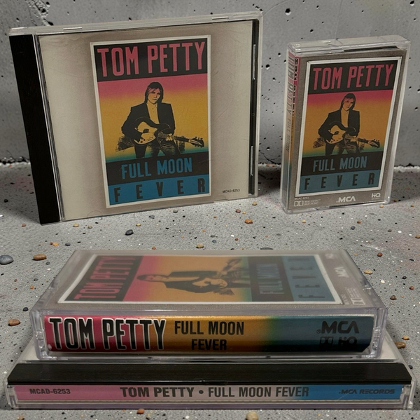 •TOM PETTY ~ FULL MOON FEVER• ~1989 OG PRESSINGS~ (CD & CASSETTE TAPE)