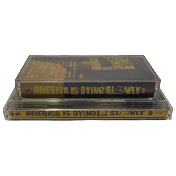 •AMERICA IS DYING SLOWLY - COMPILATION• ~1996 OG PRESSINGS~ (CD & CASSETTE TAPE)