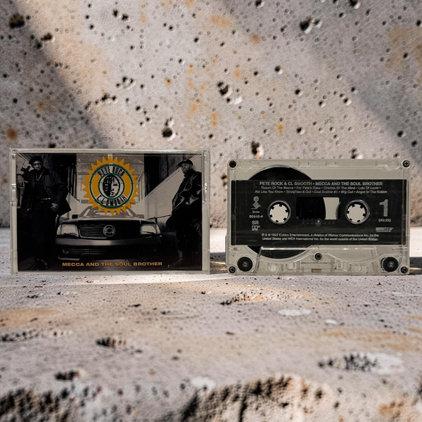 •PETE ROCK & C.L. SMOOTH ~ MECCA AND THE SOUL BROTHER• ~1992 OG PRESSINGS~ (CASSETTE TAPE)