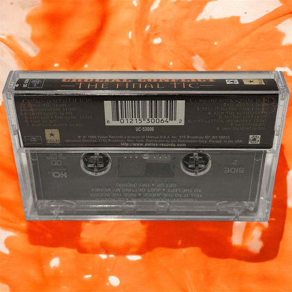 •CRUCIAL CONFLICT ~ THE FINAL TIC• ~1996 OG PRESSING~ (CASSETTE TAPE)