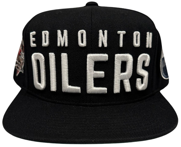 *Edmonton Oilers* snapback hat by Mitchell & Ness (Rare Retailer Promo Sample)