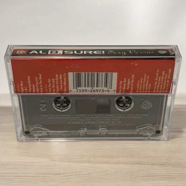•AL B. SURE - SEXY VERSUS• ~1992 OG PRESSING~ (CASSETTE TAPE)