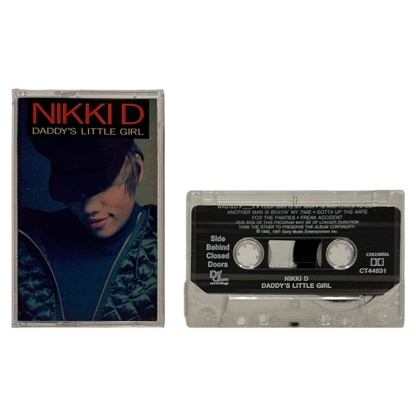 •NIKKI D ~ DADDY’S LITTLE GIRL• ~1991 OG PRESSINGS~ (CD & CASSETTE TAPE)