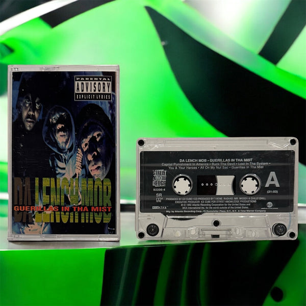 •DA LENCH MOB ~ GUERILLAS IN THA MIST• ~1992 OG PRESSING~ (CASSETTE TAPE)