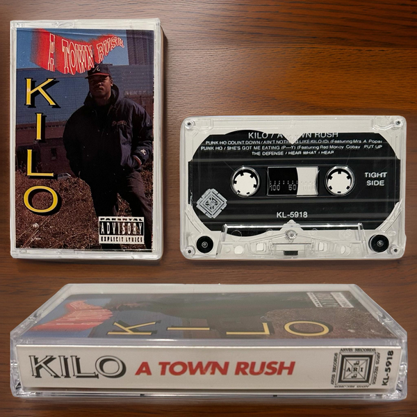 •KILO - A TOWN RUSH• ~1992 OG PRESSING~ (CASSETTE TAPE)