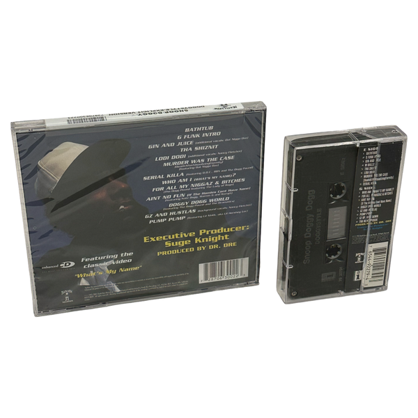 •SNOOP DOGGY DOGG - DOGGYSTYLE• ~1993 OG CANADIAN CASSETTE PRESSING~ ~SEALED 2011 ENHANCED CD~