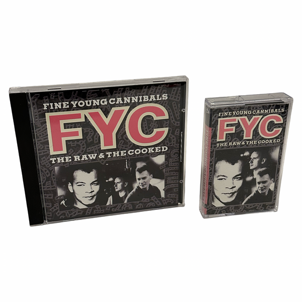 •FINE YOUNG CANNIBALS - THE RAW & THE COOKED• ~1988 OG CANADIAN PRESSINGS~ (CD & CASSETTE TAPE)