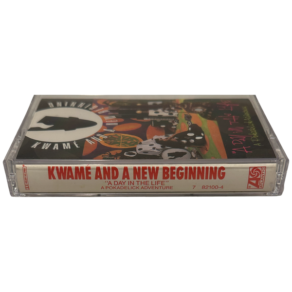 •KWAME AND A NEW BEGINNING - “A DAY IN THE LIFE” A POKADELIC ADVENTURE• ~1990 OG PRESSING~ (CASSETTE TAPE)