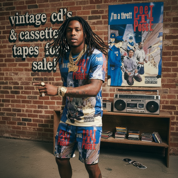 •POET-T POSSE - I’M A THRETT• ~1992 OG PRESSING~ (CASSETTE TAPE)