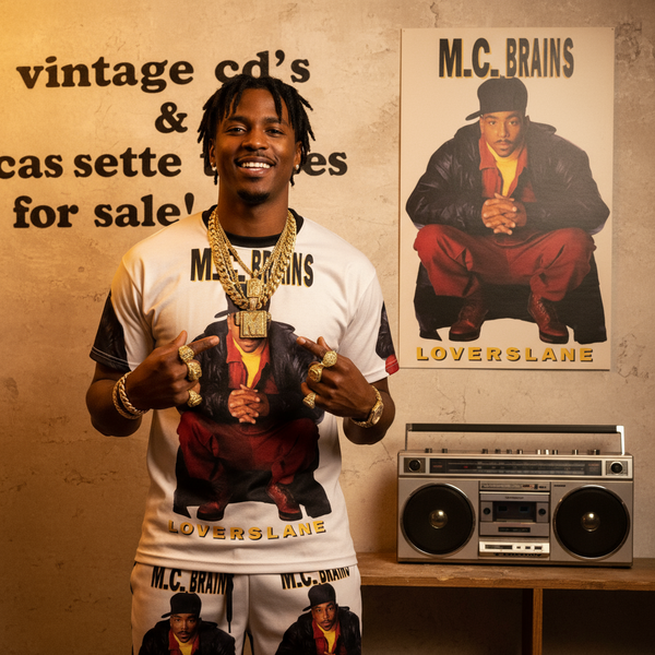 •M.C. BRAINS - LOVERS LANE• ~1992 OG PRESSING~ (CASSETTE TAPE)