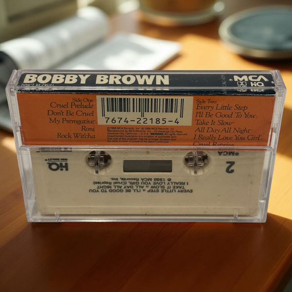 •BOBBY BROWN - DON’T BE CRUEL• ~1988 OG PRESSING~ (CASSETTE TAPE)