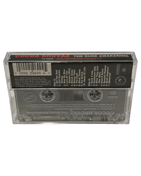 •COCOA BROVAZ - THE RUDE AWAKENING• ~1998 OG PRESSING~ (CASSETTE TAPE)