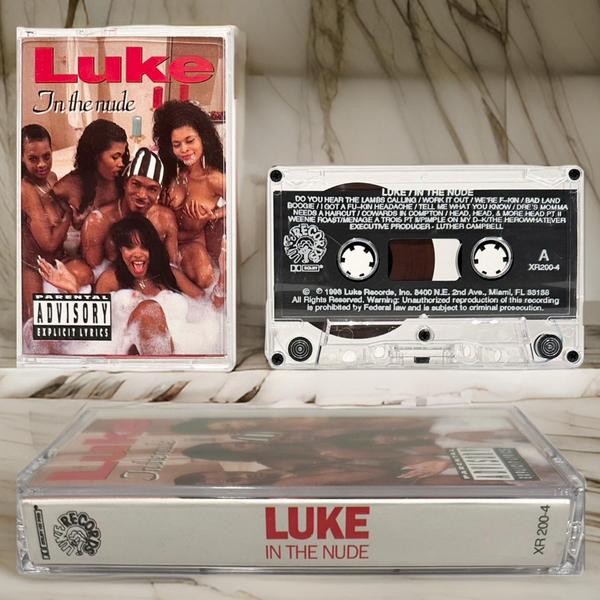 •LUKE - IN THE NUDE• ~1993 OG PRESSING ~ (CASSETTE TAPE)