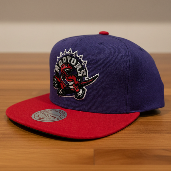 *TORONTO RAPTORS* Original Fit Snapback Hats by Mitchell & Ness