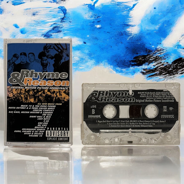 •RHYME & REASON ~ ORIGINAL MOTION PICTURE SOUNDTRACK• ~1997 OG PRESSING~ (CASSETTE TAPE)