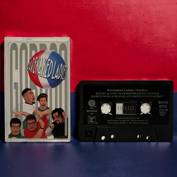 •BARENAKED LADIES ~ GORDON• ~1992 OG CANADIAN PRESSINGS~ (CD & CASSETTE TAPE)