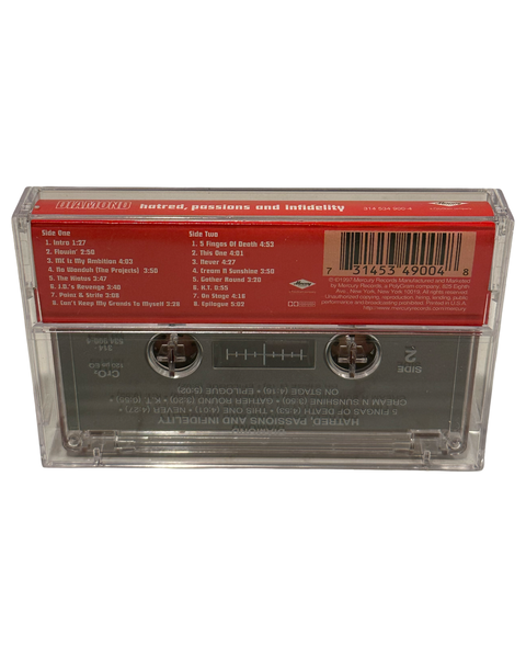 •DIAMOND - HATRED, PASSIONS & INFIDELITY• ~1997 OG PRESSING~ (CASSETTE TAPE)