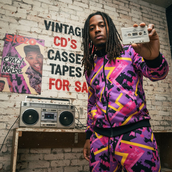 •STEZO ~ CRAZY NOISE• ~1989 OG PRESSING~ (CASSETTE TAPE) (1)