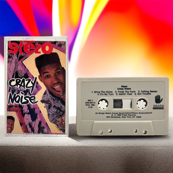 •STEZO ~ CRAZY NOISE• ~1989 OG PRESSING~ (CASSETTE TAPE) (1)
