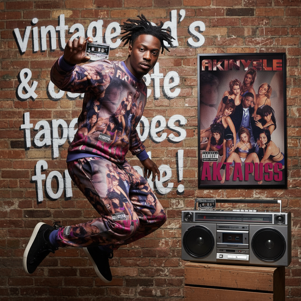 •AKINYELE - AKTAPUSS• ~1999 OG PRESSING~ (CASSETTE TAPE)