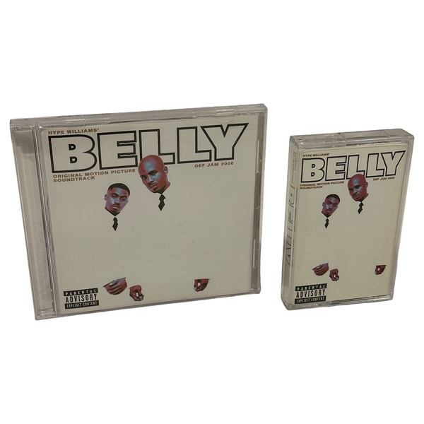 •BELLY - ORIGINAL MOTION PICTURE SOUNDTRACK• ~1998 OG PRESSING~ (CD & CASSETTE TAPE)