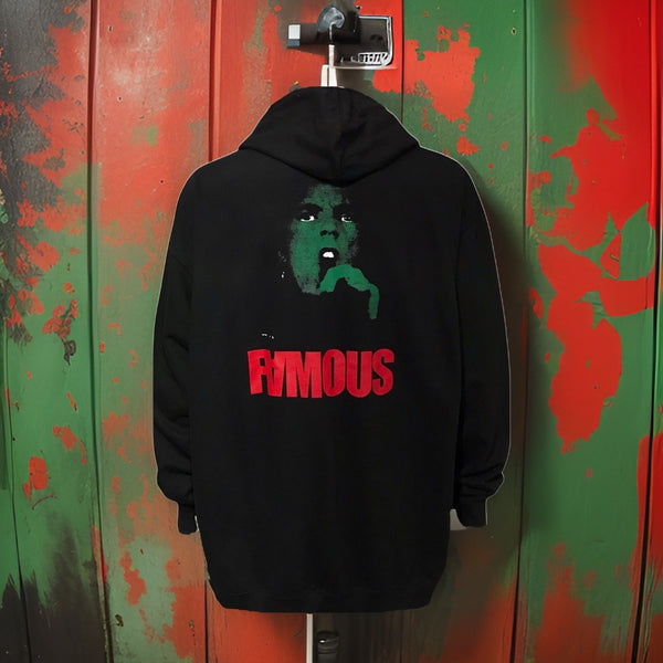 ^FAMOUS STARS AND STRAPS^ (BLACK) ZIP UP HOODIES FOR MEN