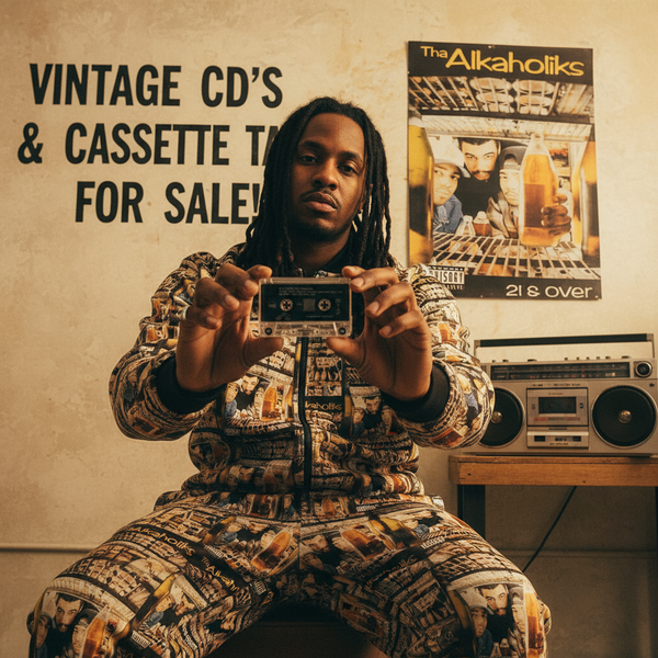 •THA ALKAHOLIKS - 21 & OVER• ~1993 OG PRESSING~ (CASSETTE TAPE)