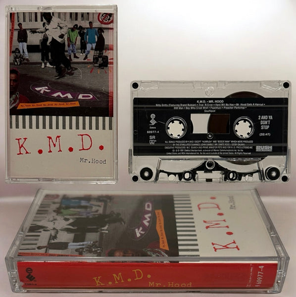•K.M.D. - MR. HOOD• ~1991 OG PRESSING~ (CASSETTE TAPE)