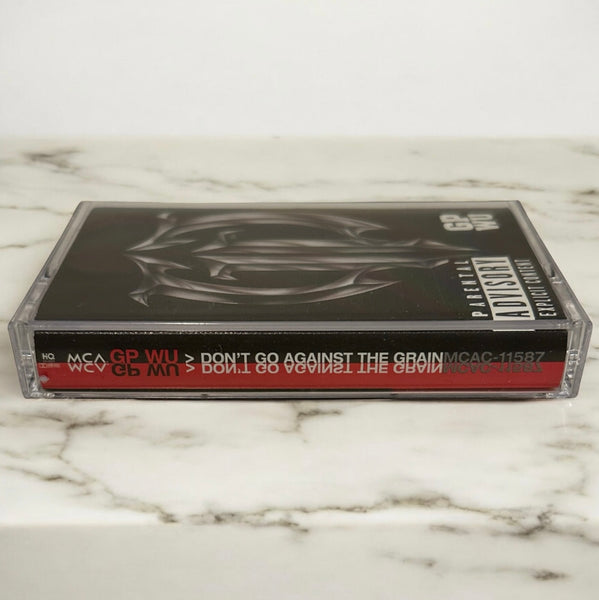 •GP WU - DON’T GO AGAINST THE GRAIN• ~1997 OG CANADIAN PRESSING~ (CASSETTE TAPE)