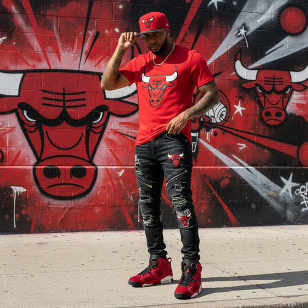 *Chicago Bulls* ~Original Fit Snapback Hats By Mitchell & Ness~