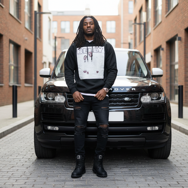 *BELLY ~ SOUNDTRACK* (Nas & DMX) pullover hoodie~ (Men’s XL)