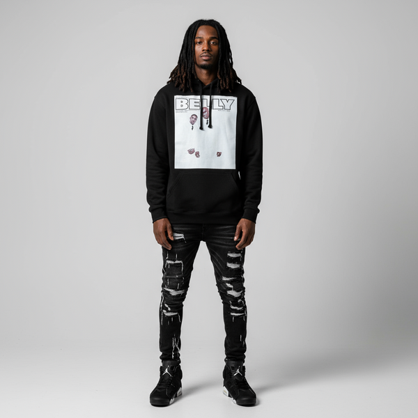 *BELLY ~ SOUNDTRACK* (Nas & DMX) pullover hoodie~ (Men’s XL)