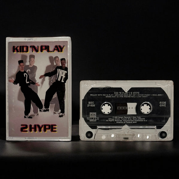 •KID ‘N PLAY - 2 HYPE• ~1988 OG PRESSING~ (CASSETTE TAPE)