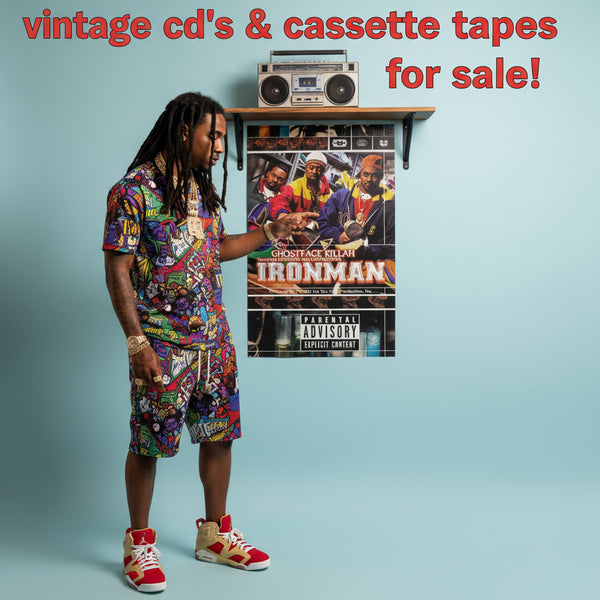 •GHOSTFACE KILLAH - IRONMAN• ~1996 OG PRESSING~ (CASSETTE TAPE)