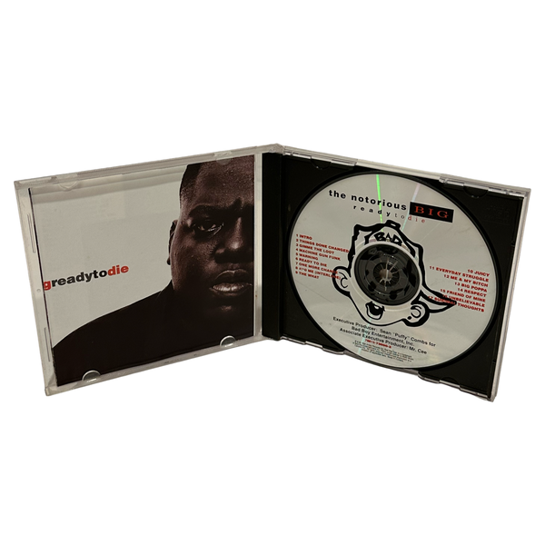 •THE NOTORIOUS B.I.G. - READY TO DIE• ~1994 OG PRESSINGS~ (CD & CASSETTE TAPE)