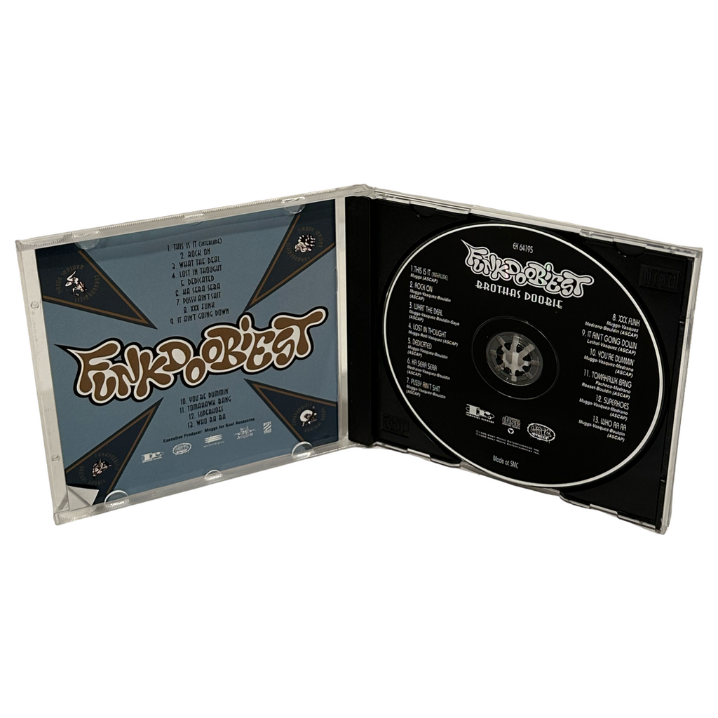 •FUNKDOOBIEST ~ BROTHAS DOOBIE• ~1995 OG PRESSINGS~ (CD & CASSETTE TAPE)