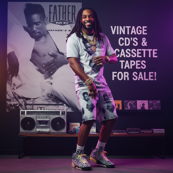 •FATHER M.C. - FATHER’S DAY• ~1990 OG PRESSING~ (CASSETTE TAPE) (1)