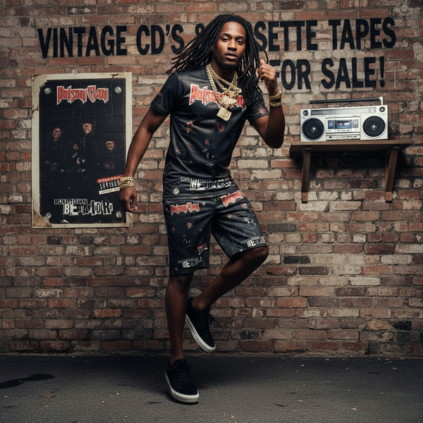 •POISON CLAN - RUFF TOWN BEHAVIOR• ~1993 OG PRESSING~ (CASSETTE TAPE)