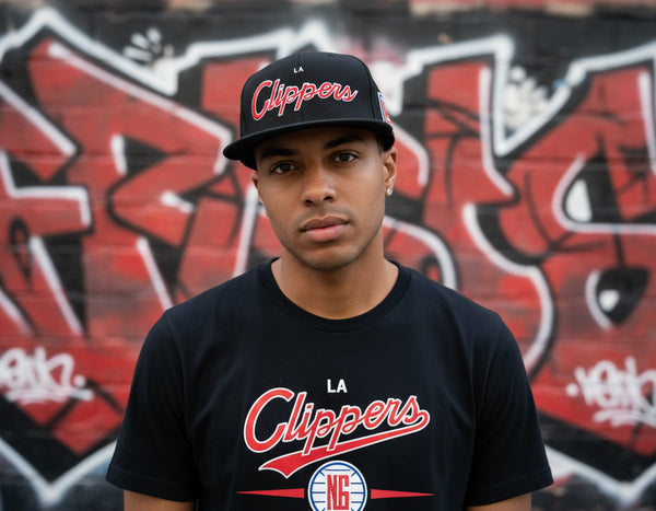 *Los Angeles Clippers* snapback hats by Mitchell & Ness