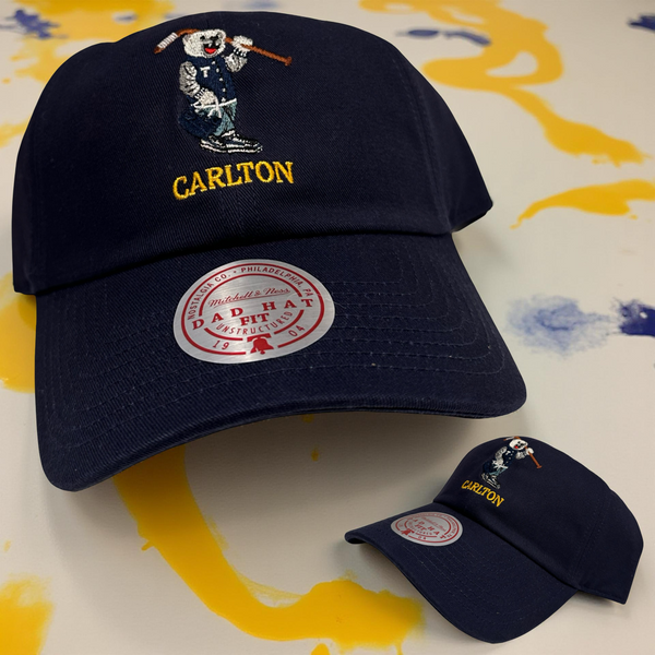 *Toronto Maple Leafs* ~CARLTON~ (Mascot) adjustable dad hats by Mitchell & Ness