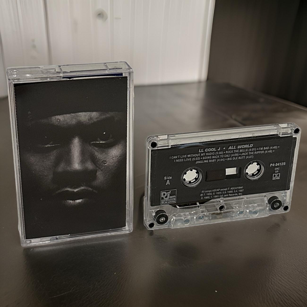 •LL COOL J ~ ALL WORLD• ~1996 OG PRESSING~ (CASSETTE TAPE)