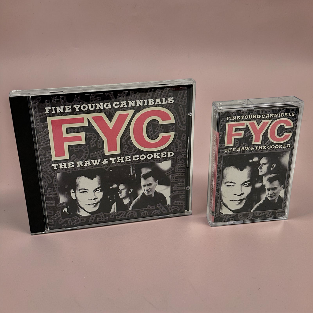 •FINE YOUNG CANNIBALS ~ THE RAW & THE COOKED• ~1988 OG CANADIAN PRESSINGS~ (CD & CASSETTE TAPE)