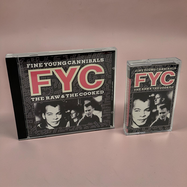 •FINE YOUNG CANNIBALS ~ THE RAW & THE COOKED• ~1988 OG CANADIAN PRESSINGS~ (CD & CASSETTE TAPE)