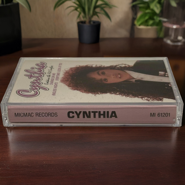•CYNTHIA - CYNTHIA• ~1990 OG PRESSING~ (CASSETTE TAPE)